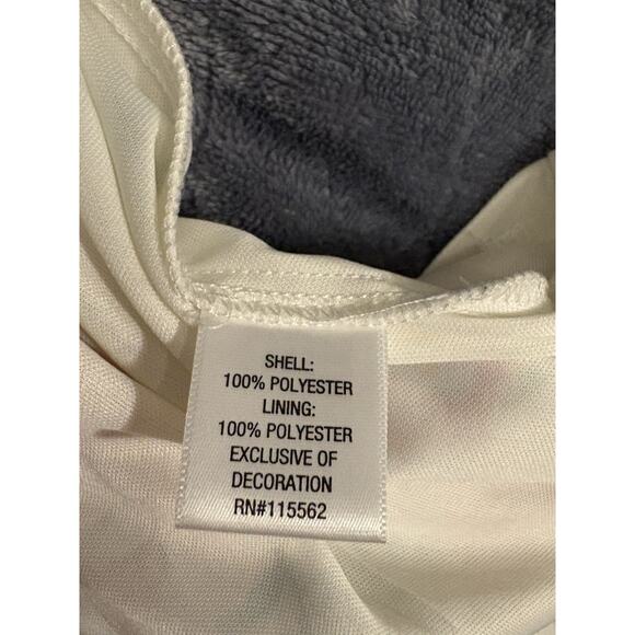 Disney Beauty and The Beast Dress Womens XL Floral Lace Detail Cold Shoulder - Picture 8 of 8